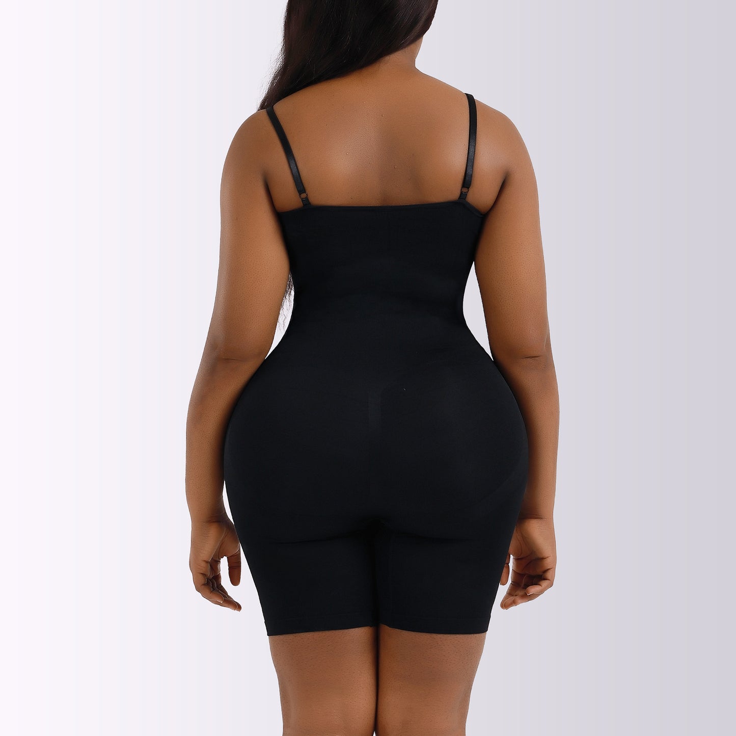 LVUBODY Bodysuit Mid Thigh Butt Lifter Body Shaper Shorts