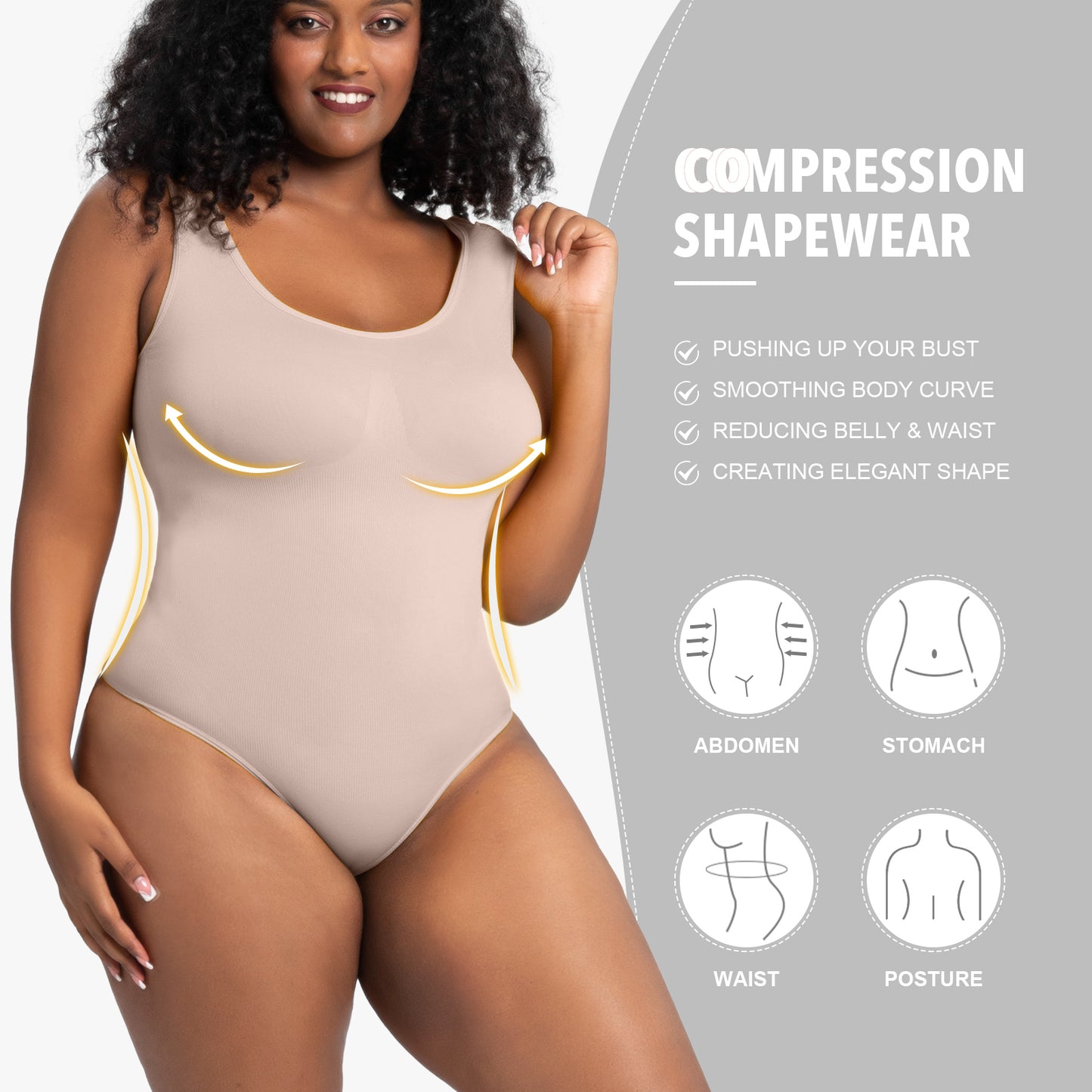 LVUBODY Shapewear for Women Seamless