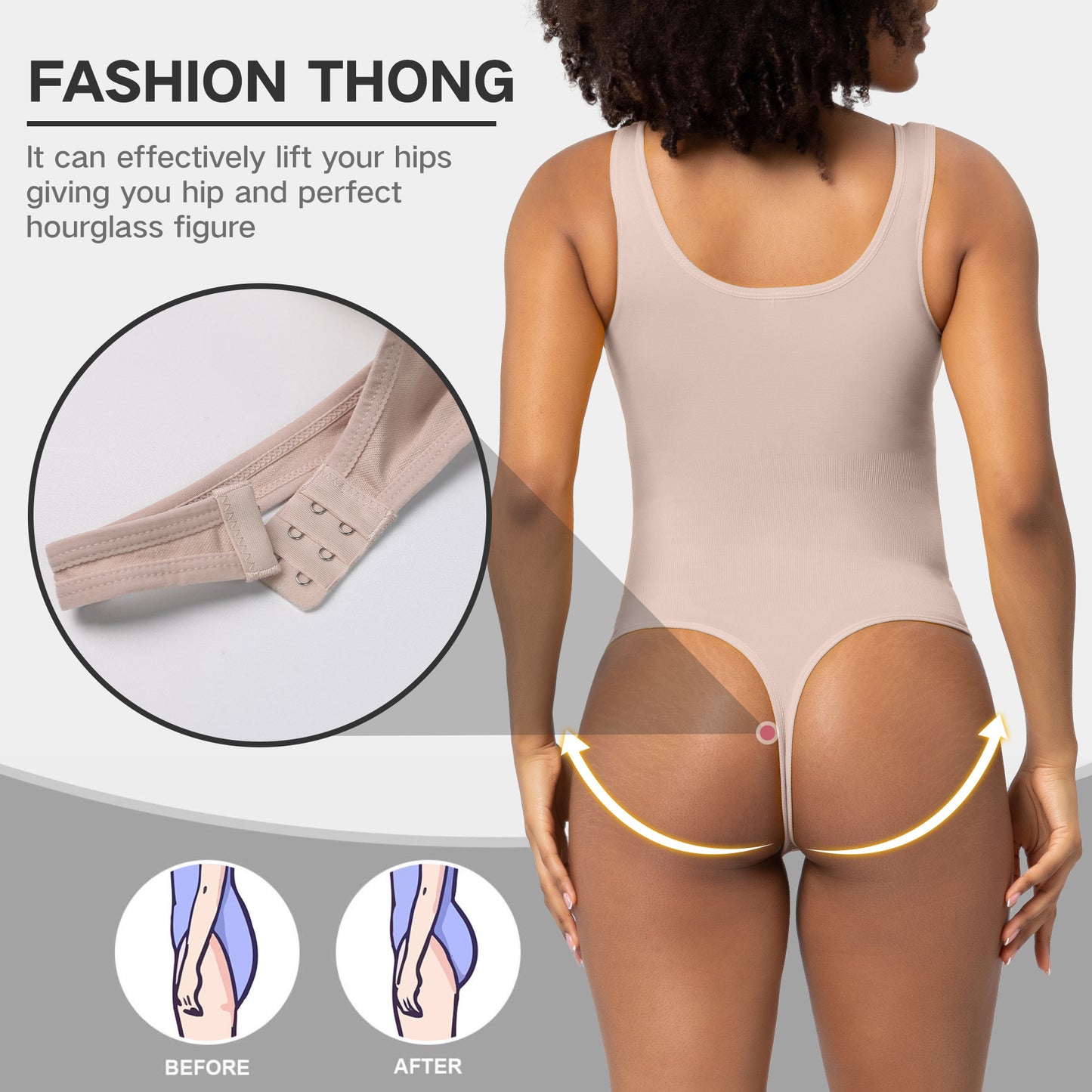 LVUBODY Shapewear for Women Seamless