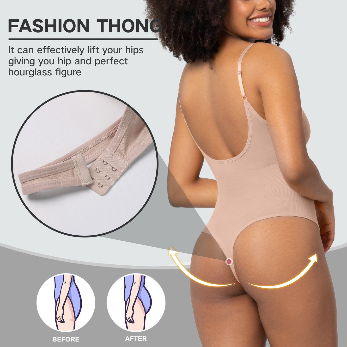 LVUBODY Shapewear for Women Seamless