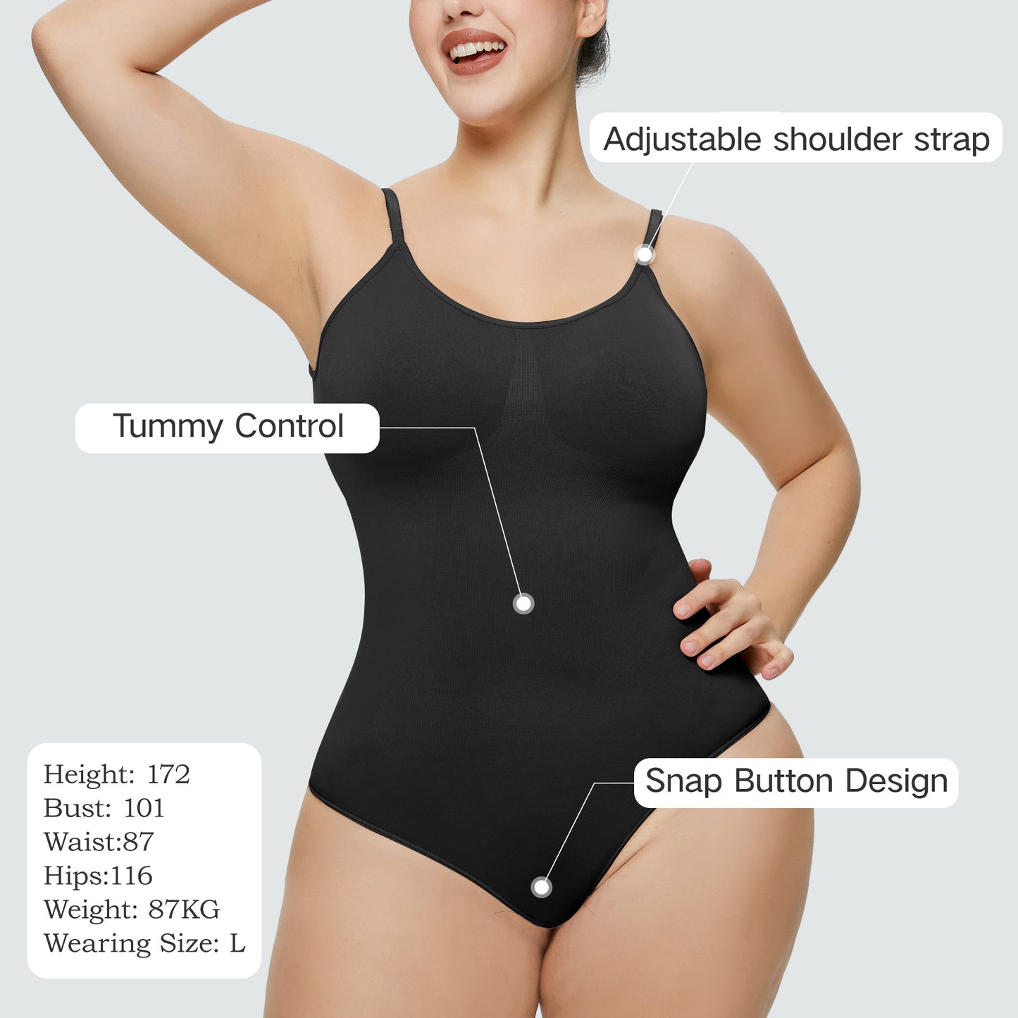 LVUBODY Shapewear for Women Seamless