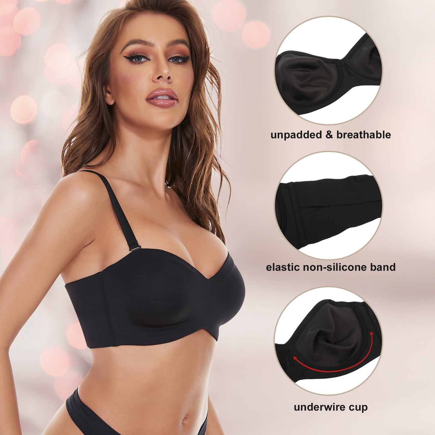 Strapless Push-up Bra