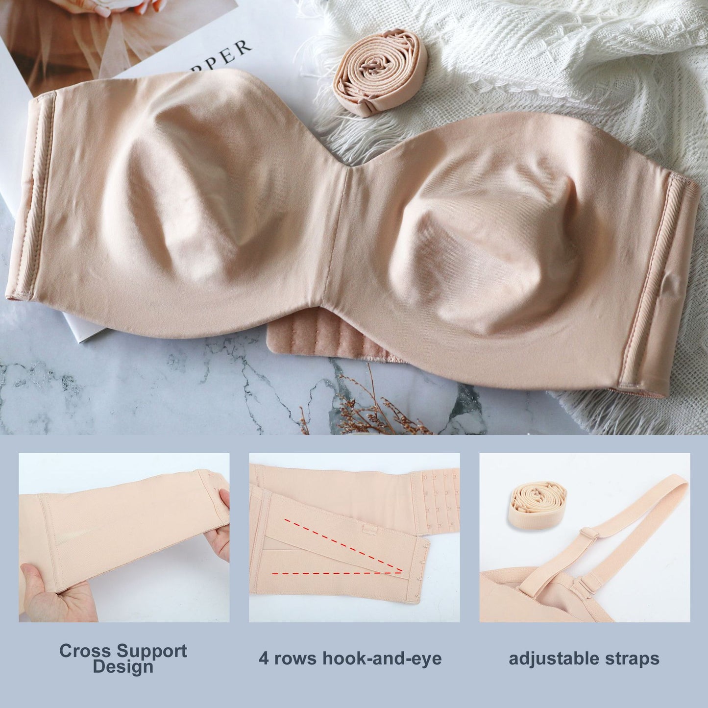 Strapless Push-up Bra